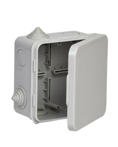 Коробка КМ 100х100х50 GENERICA (UKO31-100-100-050-K03-54G). Коробка распаячная для открытой проводки. GENERICA в Челябинске