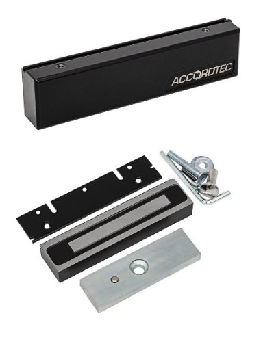 ML-200K-3 Premium Black с планкой. Замок электромагнитный. AccordTec в Челябинске
