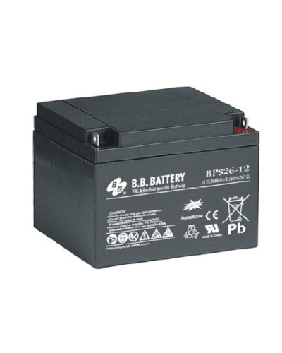 B.B. Battery BPS 26-12: Аккумулятор герметичный свинцово-кислотный в Челябинске