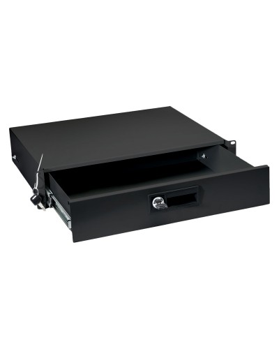 DRW-2U-BK (8637c). Ящик для документов 2U, глубиной 360 мм, цвет черный. CABEUS в Челябинске