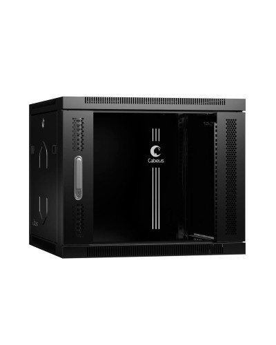 SH-05F-9U60/35-BK (8610c). Шкаф телекоммуникационный 19 настенный 9U. CABEUS в Челябинске