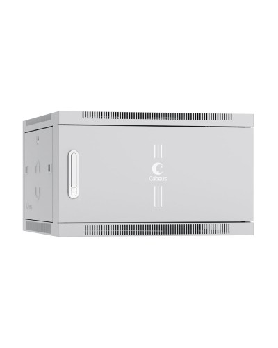 SH-05F-6U60/60m (7104c). Шкаф телекоммуникационный 19 настенный 6U. CABEUS в Челябинске