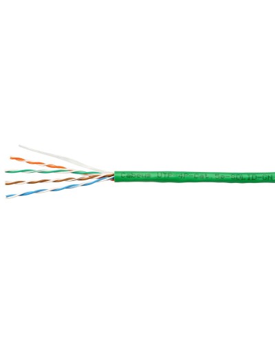 UTP-4P-Cat.5e-SOLID-LSLTx-GN (10990c). Кабель «витая пара» (LAN) для структурированных систем связи. CABEUS в Челябинске