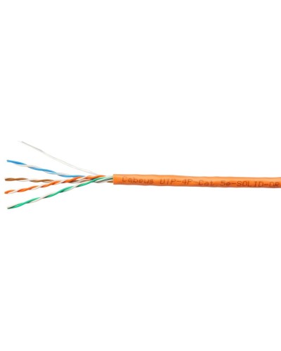 UTP-4P-Cat.5e-SOLID-OR (7253c). Кабель «витая пара» (LAN) для структурированных систем связи. CABEUS в Челябинске