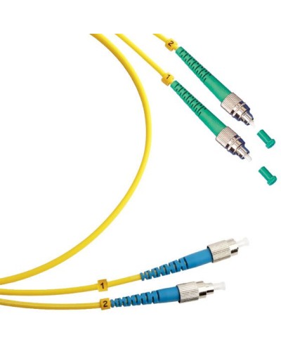 FOP(d)-9-FC/APC-FC/UPC-15m (8108c). Патч-корд оптический. CABEUS в Челябинске