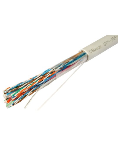 UTP-25P-Cat.5-IN-LSZH (10167c). Кабель «витая пара» (LAN) для структурированных систем связи. CABEUS в Челябинске