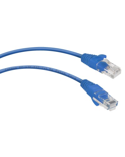 PC-UTP-RJ45-Cat.5e-0.15m-BL-LSZH (9526c), синий. Патч-корд медный. CABEUS в Челябинске