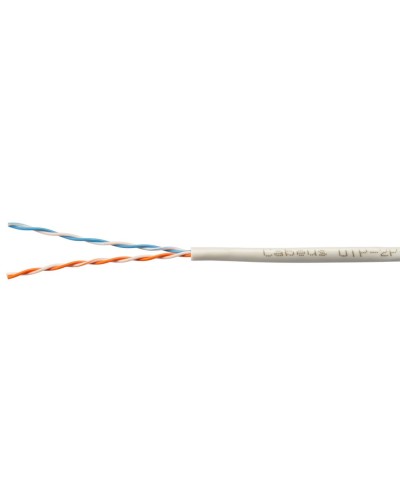 UTP-2P-Cat.5e-SOLID-GY-500 (11212c). Кабель «витая пара» (LAN) для структурированных систем связи. CABEUS в Челябинске