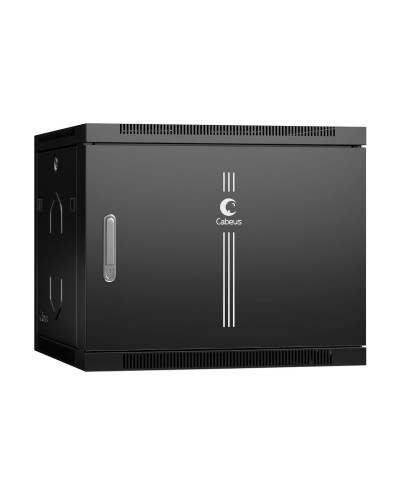 SH-05F-9U60/60m-BK (8590c). Шкаф телекоммуникационный 19 настенный 9U. CABEUS в Челябинске