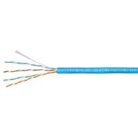 UTP-4P-Cat.5e-SOLID-LSZH-BL (9777c). Кабель «витая пара» (LAN) для структурированных систем связи. CABEUS