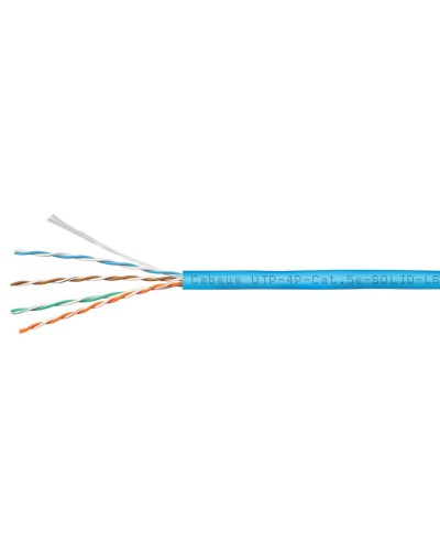 UTP-4P-Cat.5e-SOLID-LSZH-BL (9777c). Кабель «витая пара» (LAN) для структурированных систем связи. CABEUS в Челябинске