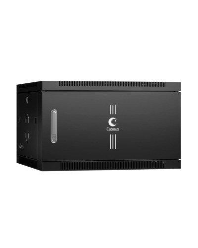 SH-05F-6U60/45m-BK (8599c). Шкаф телекоммуникационный 19 настенный 6U. CABEUS в Челябинске