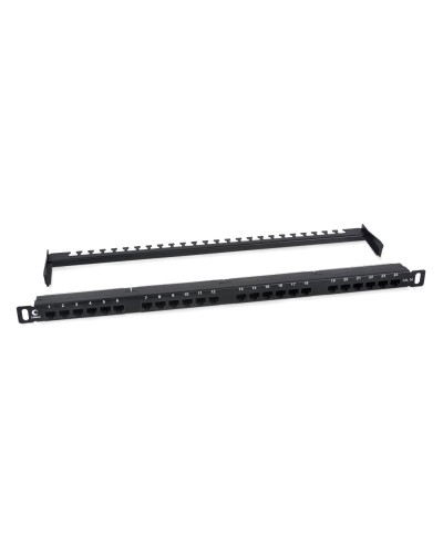 PLHD-24-Cat.5e-Dual-180-0,5U (9663c): Патч-панель 19" в Челябинске