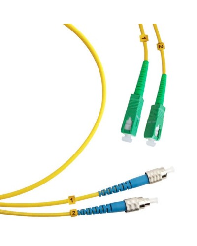 FOP(d)-9-SC/APC-FC/UPC-2m (8123c). Патч-корд оптический. CABEUS в Челябинске