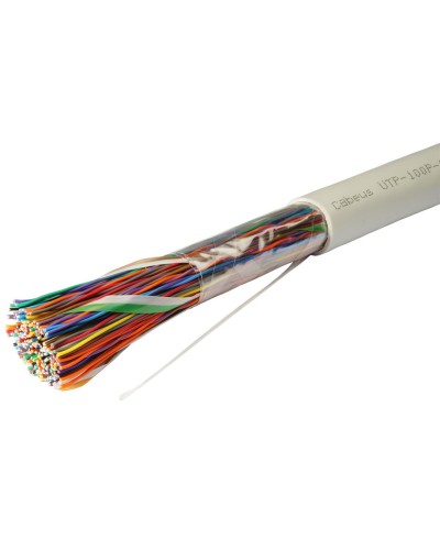 UTP-100P-Cat.3-IN (7284c). Кабель «витая пара» (LAN) для структурированных систем связи. CABEUS в Челябинске
