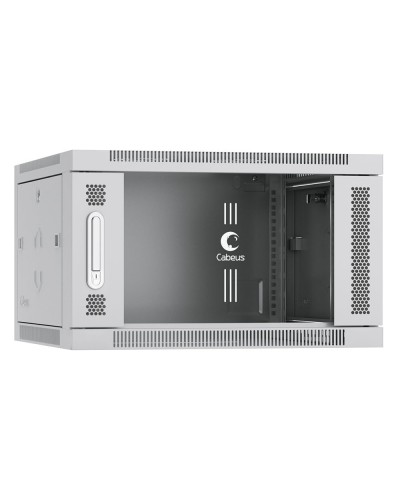 SH-05F-6U60/60 (7063c). Шкаф телекоммуникационный 19 настенный 6U. CABEUS в Челябинске