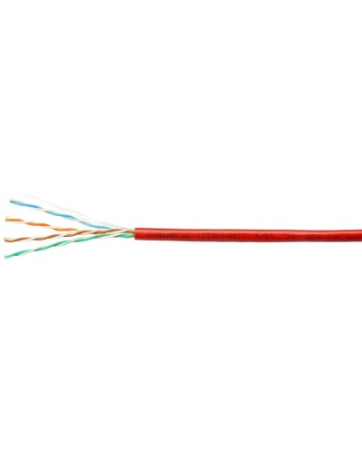 UTP-4P-Cat.5e-SOLID-RD-100 (7249c-5). Кабель «витая пара» (LAN) для структурированных систем связи. CABEUS в Челябинске