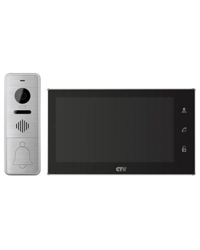 CTV-DP4706AHD B (чёрный). Комплект видеодомофона. CTV в Челябинске