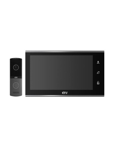 CTV-DP2702MD B (чёрный). Комплект видеодомофона. CTV в Челябинске