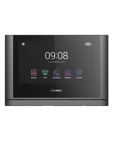 CDV-1024MA (темное серебро) Black Smog. Монитор видеодомофона цветной. Commax в Челябинске