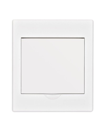 Корпус ЩРН-П 4 модуля IP41 навесной белая дверь (31084DEK). Корпус пластиковый. DEKraft в Челябинске