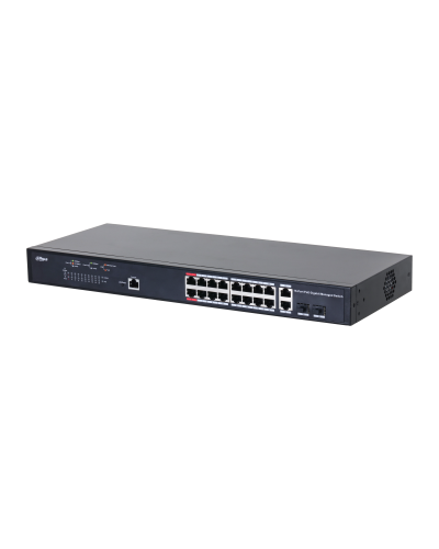 DH-PFS4218-16GT-130. Сетевой PoE коммутатор . Dahua в Челябинске