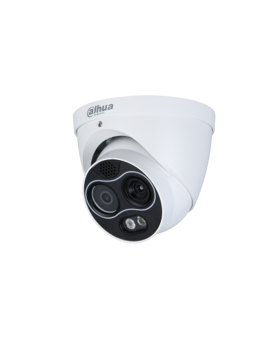 DHI-TPC-DF1241-B7F8-DW-S8. Профессиональная тепловизионная IP-камера купольная. Dahua в Челябинске