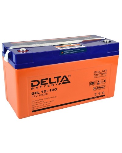 Delta GEL 12-120. Аккумулятор герметичный свинцово-кислотный. Delta в Челябинске