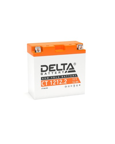 Delta CT 1212.2. Аккумулятор герметичный свинцово-кислотный стартерный. Delta в Челябинске