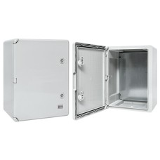 Бокс пластиковый с монтажной платой 400х300х220 IP65 PROxima (PB65MP004). Бокс пластиковый антивандальный. EKF