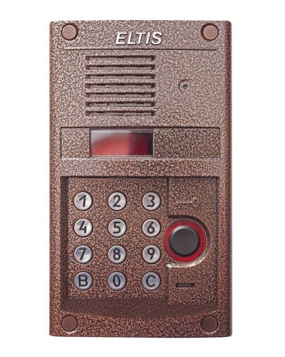 DP305-RDC24 (медь). Блок вызова домофона. ELTIS в Челябинске