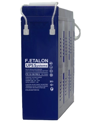 F.ETALON FTE 12-150 PRO X. Аккумулятор герметичный свинцово-кислотный. ETALON в Челябинске
