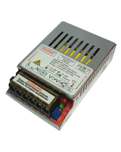 18W/12-24V/78AL. Импульсный блок питания. FARADAY в Челябинске