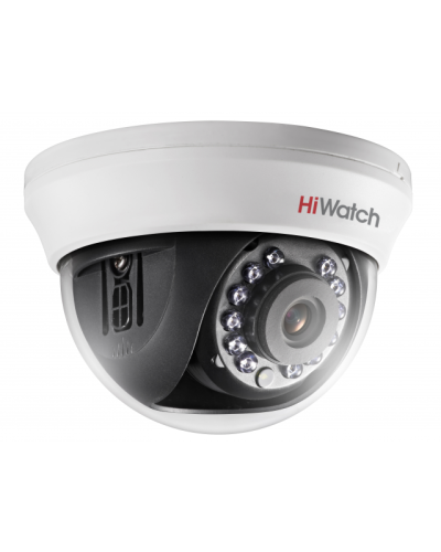 DS-T591(C) (2.8 mm). Бюджетная видеокамера мультиформатная купольная. HiWatch в Челябинске