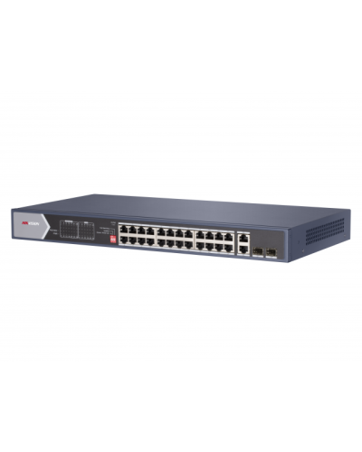 DS-3E0528HP-E. Коммутатор с питанием POE. Hikvision в Челябинске