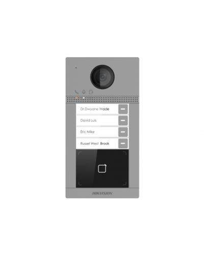 DS-KV8413-WME1(C)/Flush. Вызывная панель IP-домофона. Hikvision в Челябинске