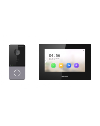 DS-KIS605-P(C). Комплект IP видеодомофона. Hikvision в Челябинске
