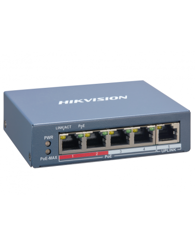 DS-3E1105P-EI. Коммутатор с POE. Hikvision в Челябинске