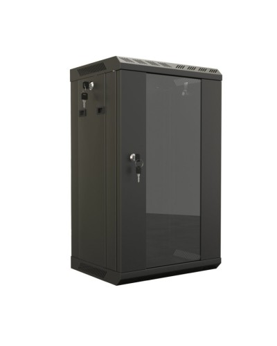 TDB-9U-GP-RAL9004. Шкаф телекоммуникационный 10 настенный, 9U. Hyperline в Челябинске
