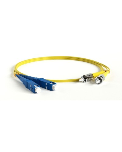 FC-D2-9A1-SC/UR-ST/UR-H-1M-LSZH-WH. Патч-корд волоконно-оптический ST-SC. Hyperline в Челябинске