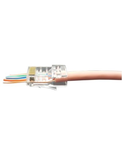 PLEZ-8P8C-U-C5-100 (100 шт). Разъем RJ-45. Hyperline в Челябинске