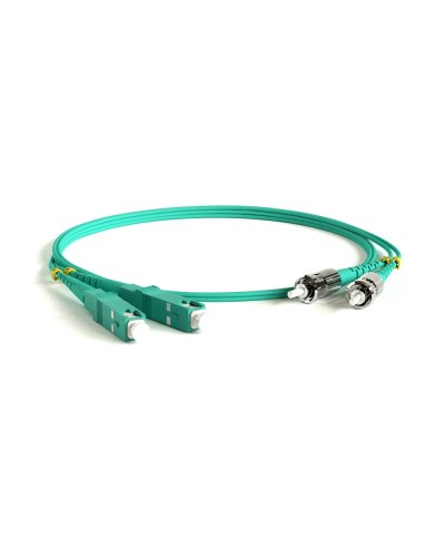 FC-D2-503-SC/PR-ST/PR-H-5M-LSZH-AQ. Патч-корд волоконно-оптический многомодовый. Hyperline в Челябинске