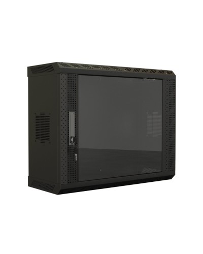 TWS-1225-GP-RAL9004. Шкаф телекоммуникационный 19 настенный 9U. Hyperline в Челябинске