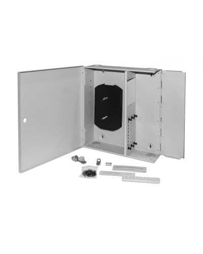 FO-WBX-6xSLT-W140H42-48UN-GY. Кросс оптический настенный. Hyperline в Челябинске