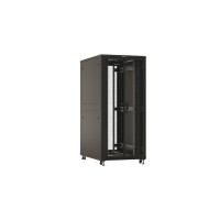 TTBR-3788-DD-RAL9004. Шкаф телекоммуникационный 19 напольный 37U. Hyperline