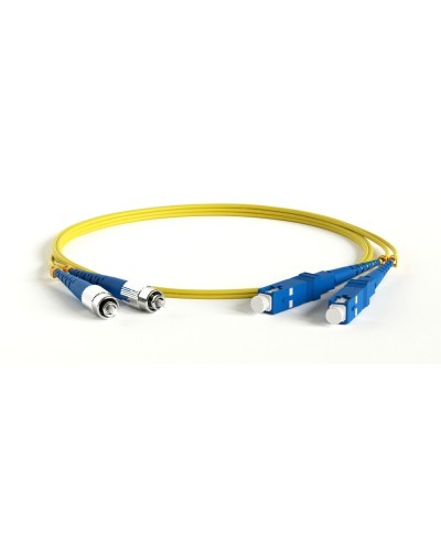 FC-D2-9-FC/UR-SC/UR-H-1M-LSZH-YL. Патч-корд волоконно-оптический SC-FC. Hyperline в Челябинске