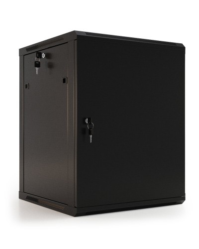 TWB-0666-SR-RAL9004. Шкаф телекоммуникационный 19 настенный 6U. Hyperline в Челябинске