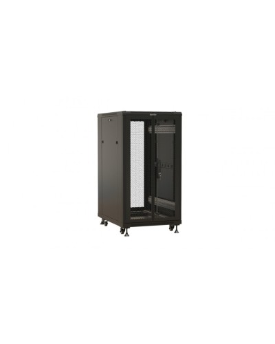 TTBR-2788-DD-RAL9004. Шкаф телекоммуникационный 19 напольный 27U. Hyperline в Челябинске