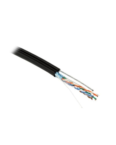 FUTP4-C5E-S24-2SW-OUT-PE-BK-500. Кабель «витая пара» (LAN) для структурированных систем связи. Hyperline в Челябинске