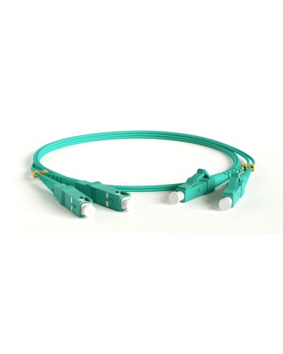FC-D2-503-LC/PR-SC/PR-H-1M-LSZH-AQ. Патч-корд волоконно-оптический многомодовый. Hyperline в Челябинске